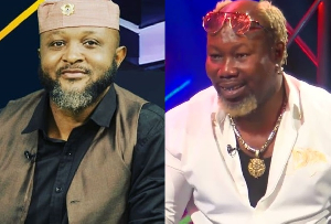 NSA boss Yaw Ampofo Ankrah and former boxer Ayittey Powers