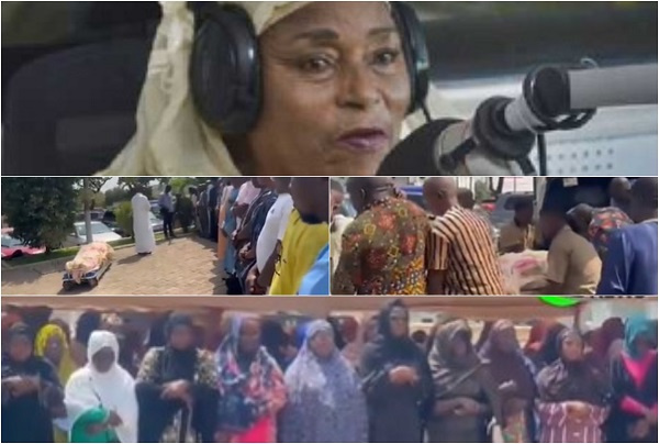 Auntie Muni (top) and scenes from the Cantonments Police Mosque