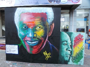 Mandela Nkrumah Mural