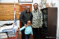 Daddy Lumba with Nana Akufo-Addo
