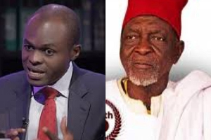 Martin Kpebu (L) is the lawyer of Alhaji Seidu Abagre (R)