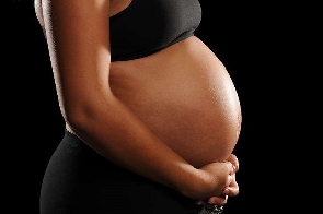 File photo of a pregnant woman