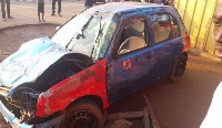 The taxi driver also sustained injuries