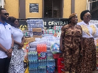 Items donated to inmates of Kumasi Central Prisons