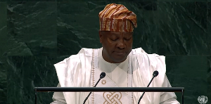 John Dramani Mahama is the President of Ghana