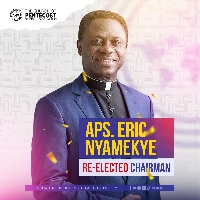 Apostle Eric Nyamekye will be Chairman of The Church of Pentecost for another 5 years