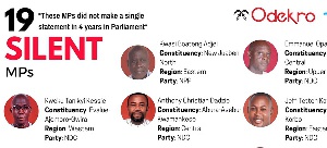 Full list of the 'Silent MPs