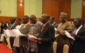 The second batch of appointed ministers sworn into office
