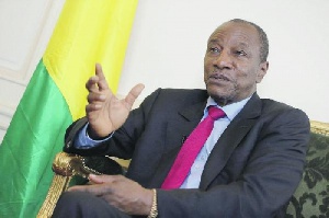 Alhpa Conde Guinea President