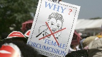 Protest against female genital mutilation