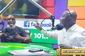 Prophet Kumchacha and Socrate Safo were caught in a heated arguement