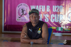 Black Princesses head coach, Charles Sampson