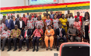 COP Maame Yaa Tiwaa Addo-Danquah with participants at the conference