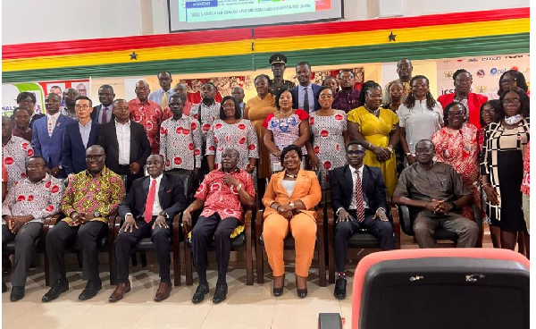 COP Maame Yaa Tiwaa Addo-Danquah with participants at the conference