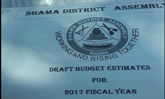 The draft budget for the first quarter of 2017 fiscal year
