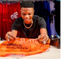 Wizkid becomes the first African artist to have an official jersey from Nike