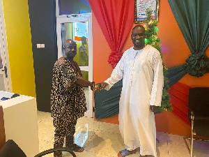Ohene Kwame Frimpong expressed gratitude to the Chief for his support