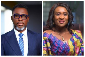 Kwame Asare Obeng(L) and Abena Osei-Asare (R)