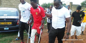 Abass Mohammed Injured