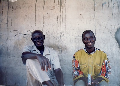 Socrate Sarfo and his late father