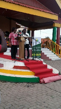 The registration took place at the Jubilee Park in Kumasi