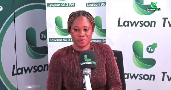 A Ghanaian woman speaking at Lawson Tv over 4-years in toxic relationship