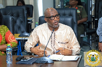 Muntaka Mohammed-Mubarak is the Minister of the Interior