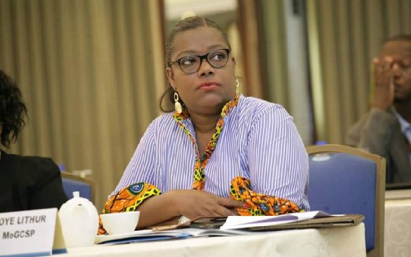 Nana Oye Lithur,former Minister of Gender, Children and Social Protection
