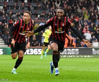 Bournemouth scored their third goal to end the contest
