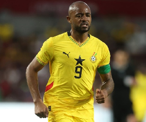 Black Stars captain Jordan Ayew Black Stars captain Jordan Ayew