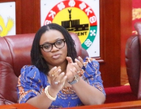 Chairperson of the Electoral Commission (EC) of Ghana, Charlotte Osei