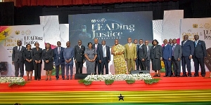 Bawumia, the Chief Justice and other dignitaries who attended the event