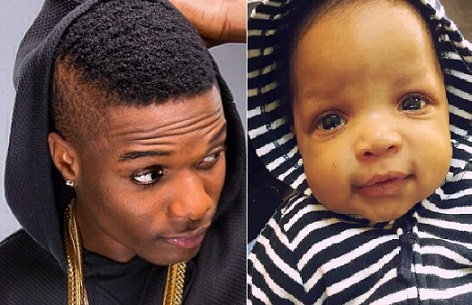 Wizkid and baby