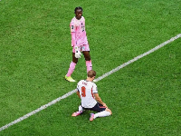 Benjamin Asare and Harry Kane met during the 2026 FIFA world Cup