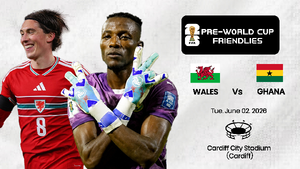 Black Stars face Wales in an international friendly
