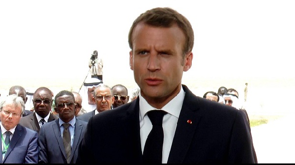 File photo: French President Emmanuel Macron
