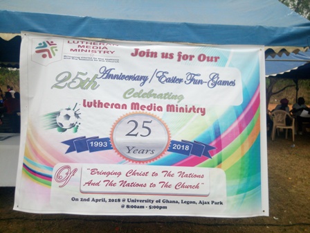 Lutheran Media Ministry, Ghana celebrated their 25th anniversary on Easter Monday