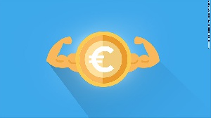 Euro gaining strength