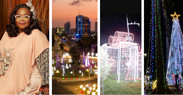 Afi Amoro, the CEO of Jandel Limited lights up the streets of Accra every Christmas