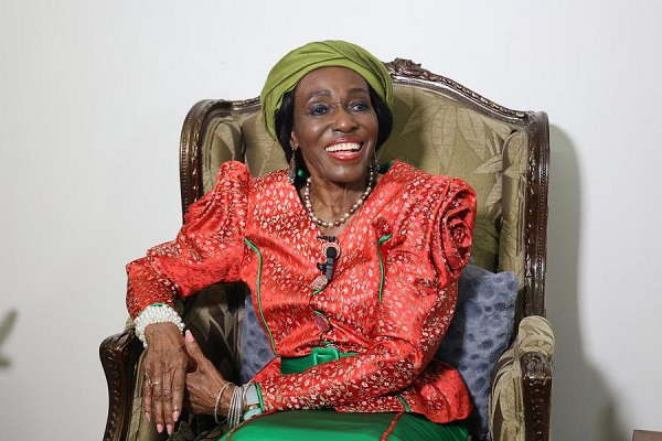 Former First Lady of Ghana, Nana Konadu Agyeman-Rawlings