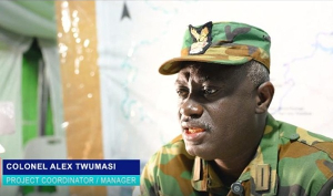 Colonel Alex Twumasi is the Project Coordinator
