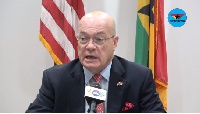 US ambassador to Ghana, Robert P. Jackson