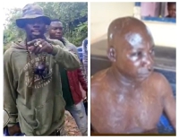 Kwame Ato Asare Ani is reported to have allegedly assaulted  his uncle (right)