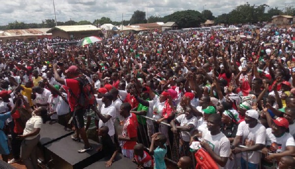 NDC supporters at a rally (File Photo)