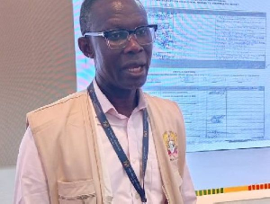 Deputy Director of Research at the EC, Fred Tetteh