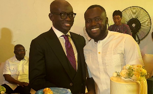 History will remember Dame (L) as the youngest Attorney-General of the Republic of Ghana