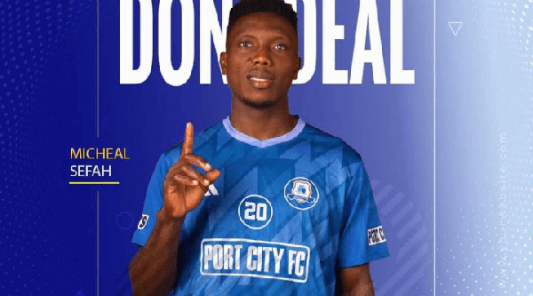 Defender Michael Sefah