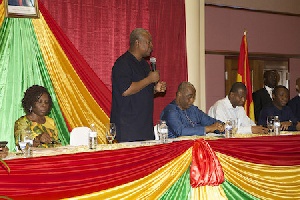 Mahama @ Town Hall Meeting