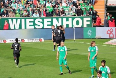 Daniel Opare racing to join the celebration