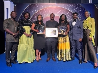 MTN team with the Ghana Club 100 awards